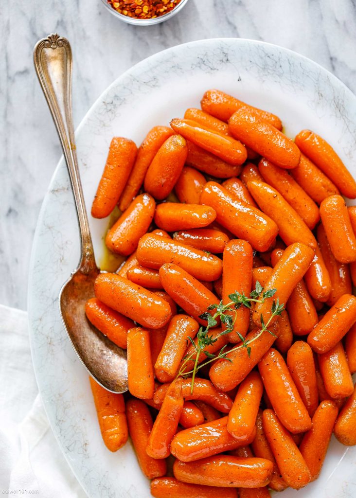 Slow Cooker Honey Glazed Carrots